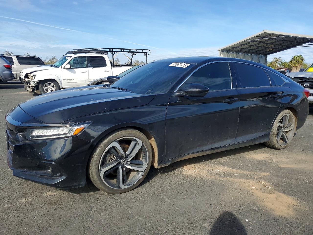 2021 Honda Accord Sport, VIN 1HGCV1F3XMA030209 — Replaced VIN