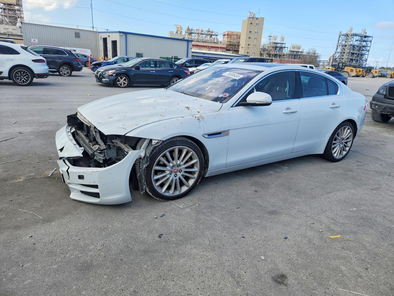 2018 Jaguar XE 35t Portfolio Limited Edition, VIN SAJAH4EV7JCP17795 — Front end
