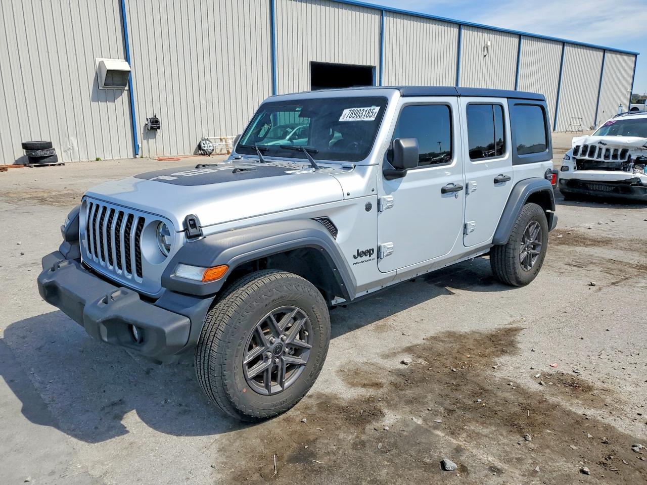 2024 Jeep Wrangler Sport S, VIN 1C4PJXDN7RW108314 — Rear end