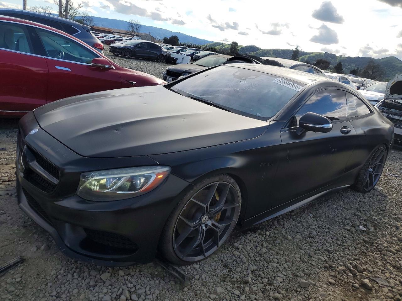 2015 Mercedes-Benz S 550, VIN WDDXJ8FB7FA002355 — Vandalism