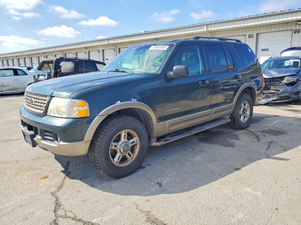 2002 Ford Explorer Eddie Bauer, VIN 1FMZU74K32ZD01078 — Minor dents and scratches