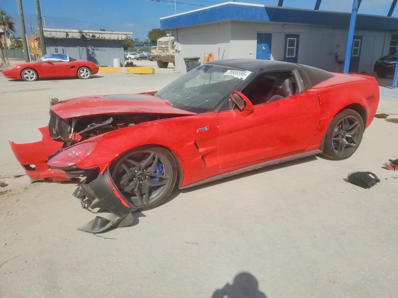 2010 Chevrolet Corvette ZR1 3ZR, VIN 1G1YN2DT6A5800352 — Фото с аукциона
