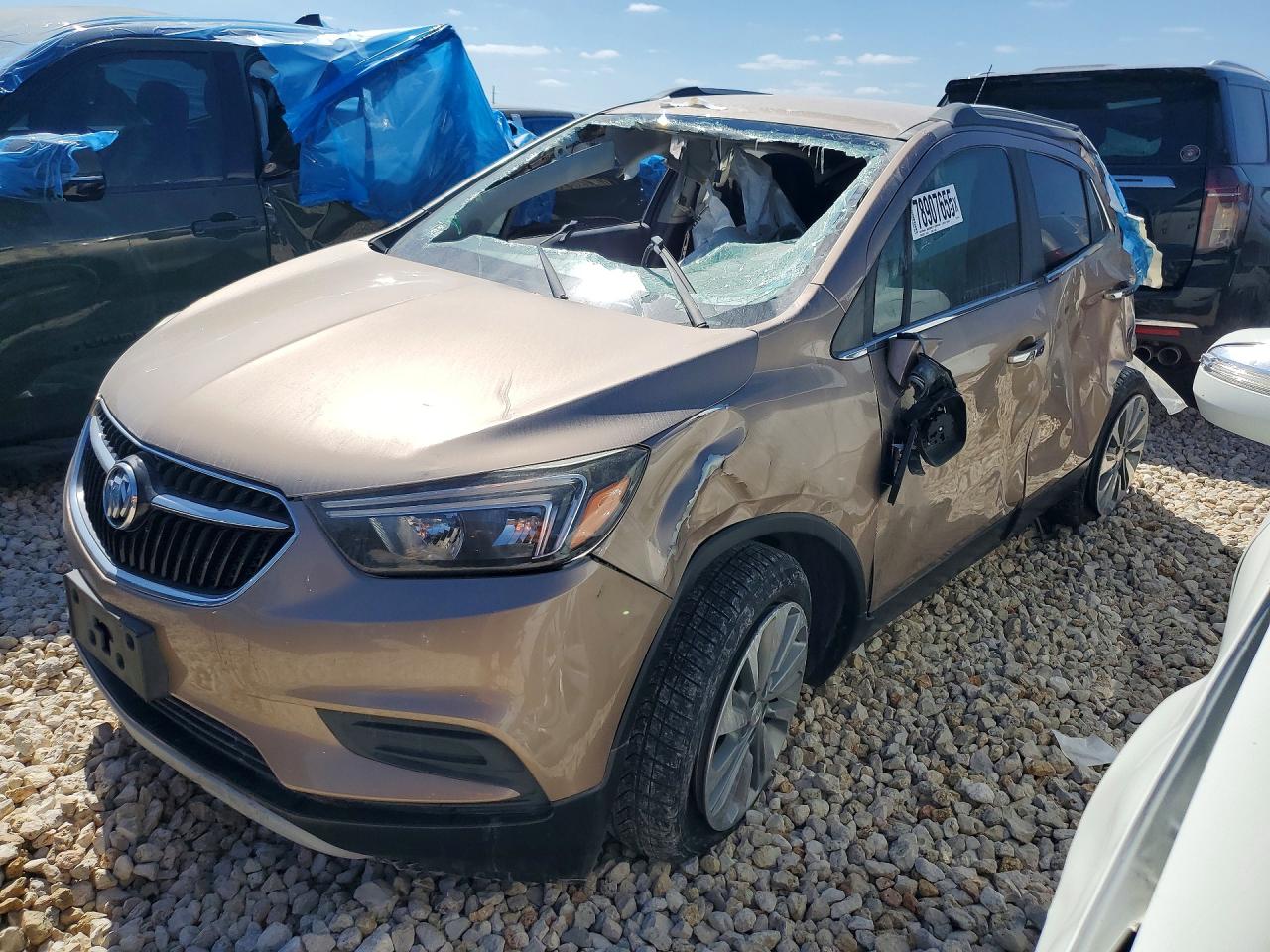 2018 Buick Encore Preferred, VIN KL4CJASB9JB544186 — Rear end