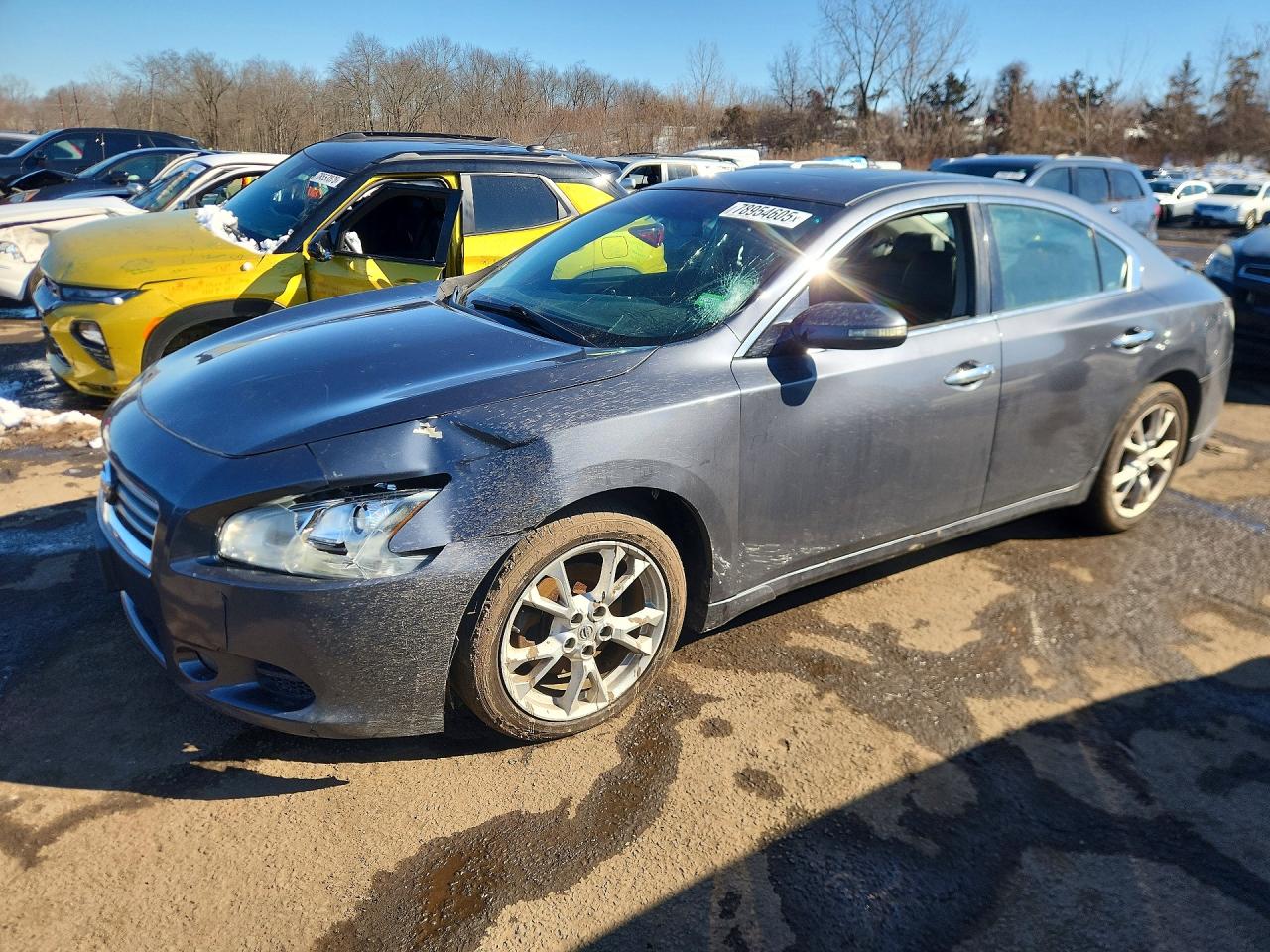 2012 Nissan Maxima SV, VIN 1N4AA5AP0CC814152 — Перед