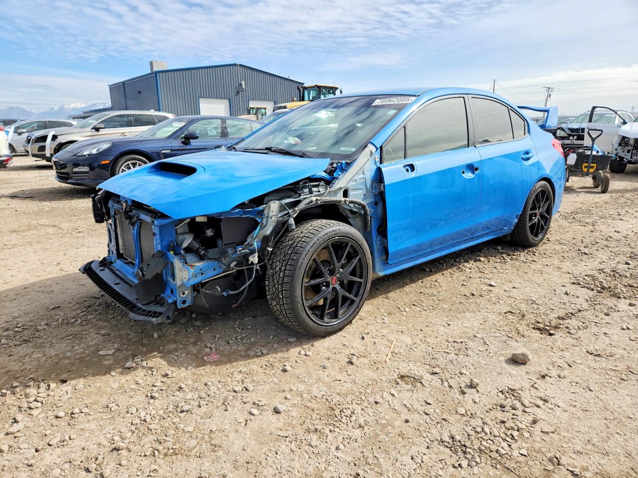 2016 Subaru WRX STI Series.HyperBlue, VIN JF1VA2U66G9812847 — Front end
