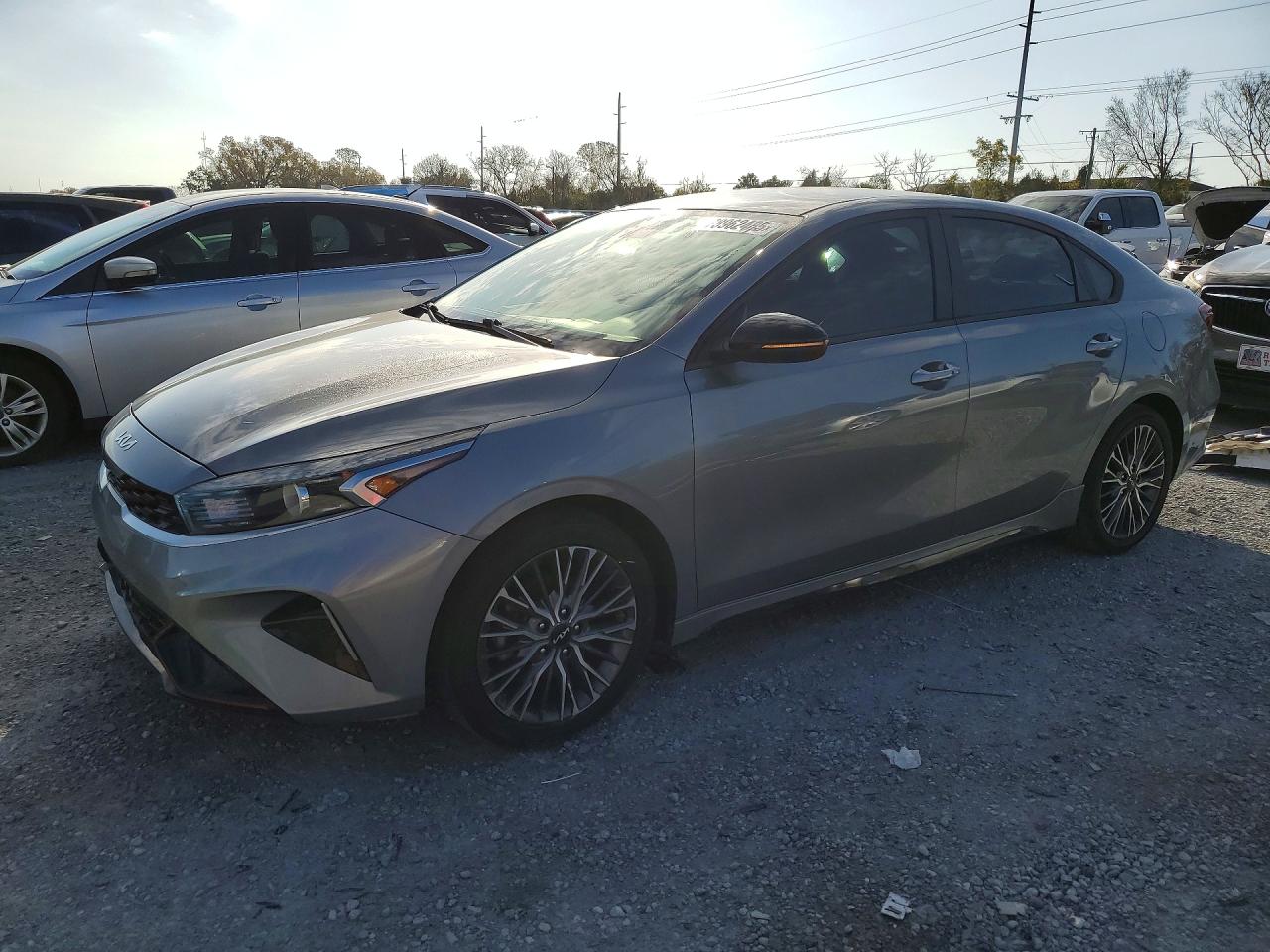 2022 Kia Forte GT-Line, VIN 3KPF54AD7NE448240 — Stripped