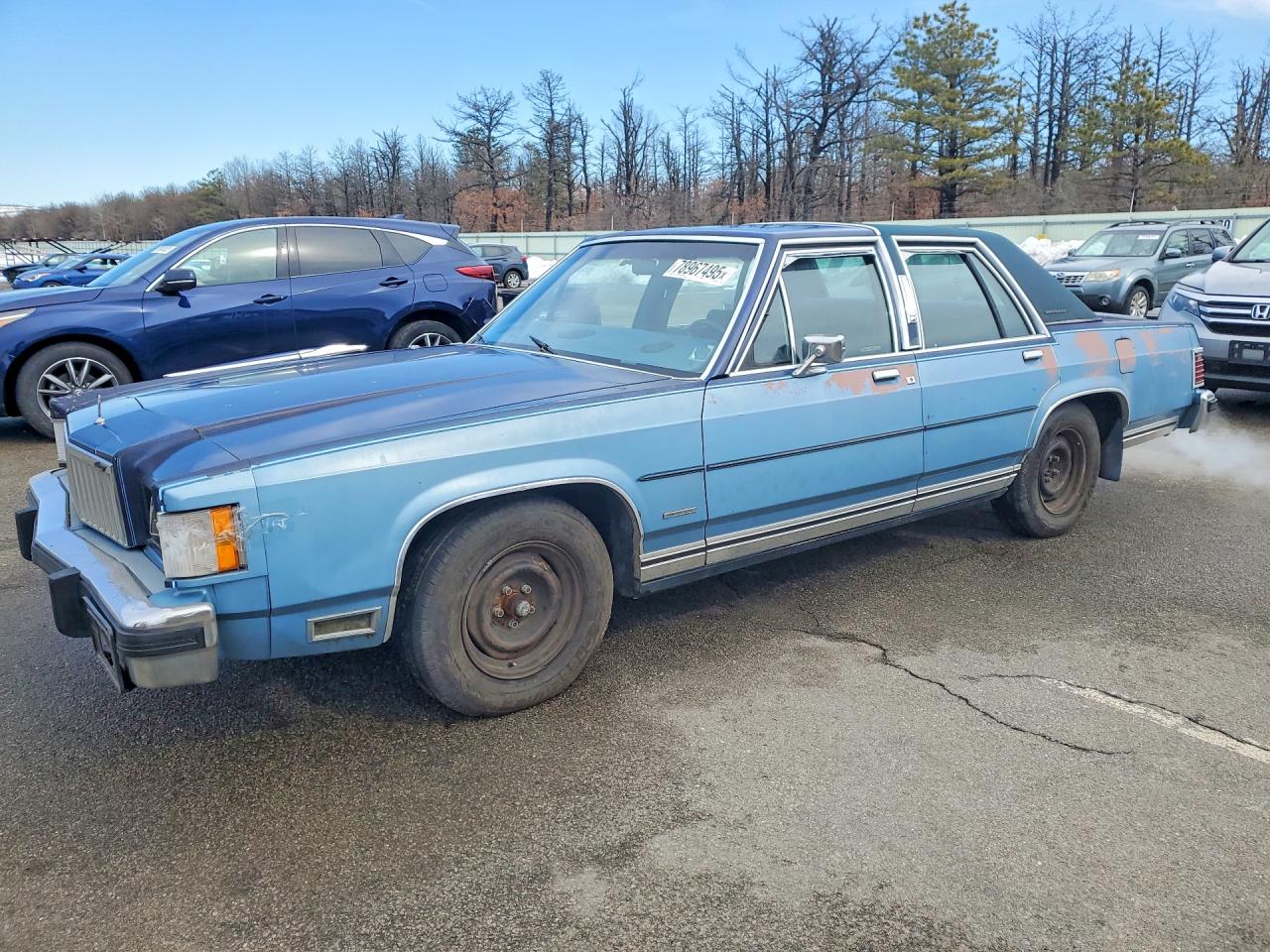 1983 Mercury Grand Marquis, VIN 1MEBP95F3DZ683365 — Фото с аукциона 1 of 4