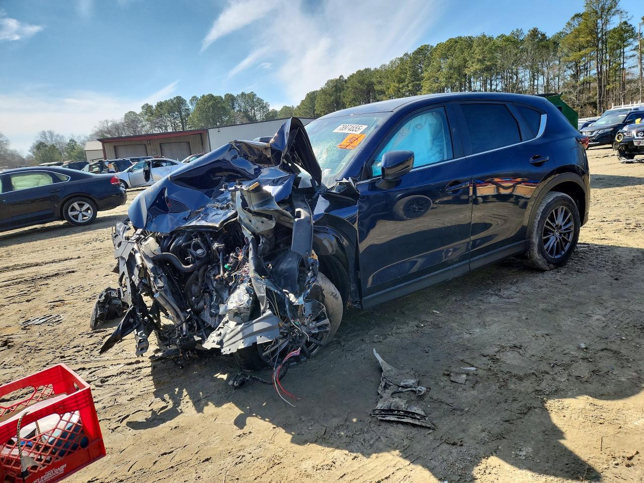 2020 Mazda CX-5 Touring, VIN JM3KFBCM7L0869160 — Front end