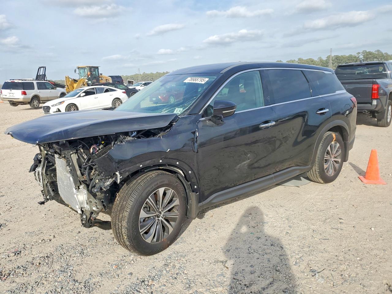 2025 Infiniti QX60 Pure, VIN 5N1AL1ES0SC331122 — Auction photo