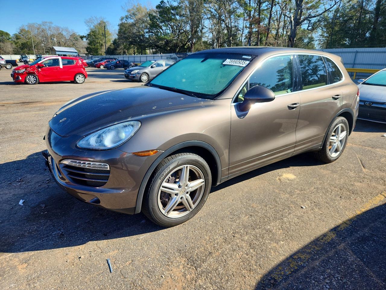 2012 Porsche Cayenne, VIN WP1AA2A20CLA11157 — Front end
