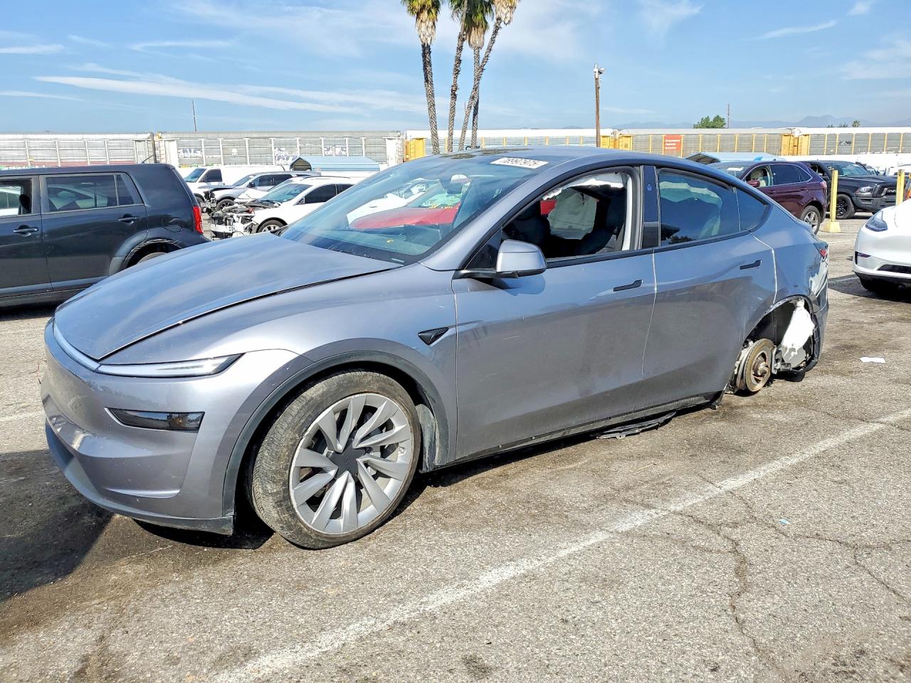 2026 Tesla Model Y Long Range Launch Series, VIN 7SAYGDEE4TF329335 — Auction photo 1 of 4