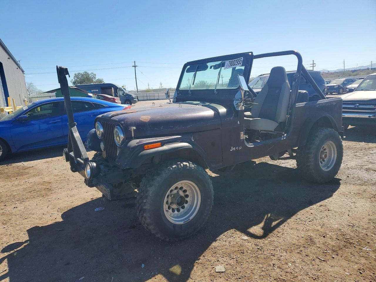 1984 Jeep CJ, VIN 1JCUM87E0ET078143 — Механическое