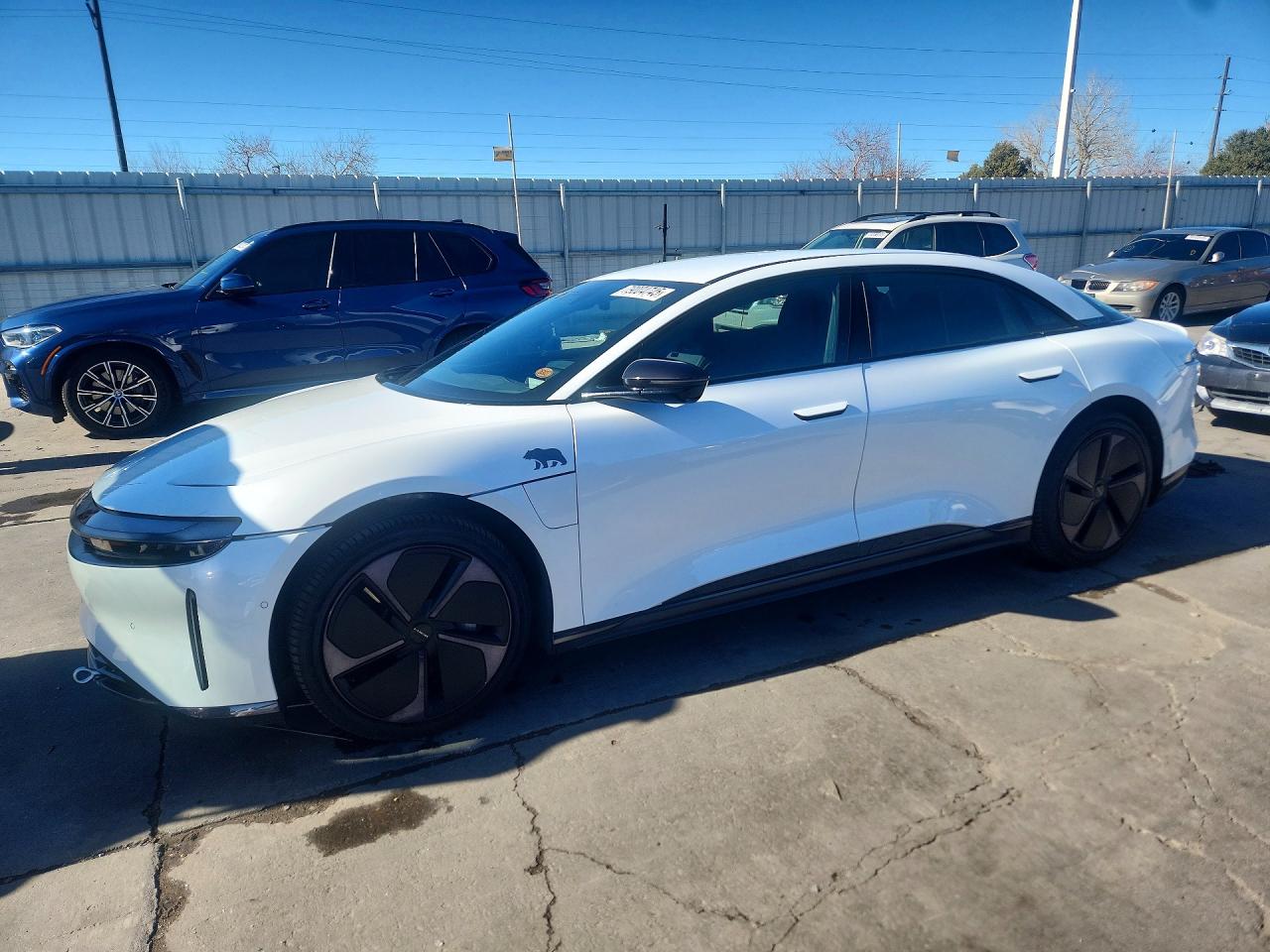 2025 Lucid Air Touring, VIN 50EA1TEAXSA009107 — Front end