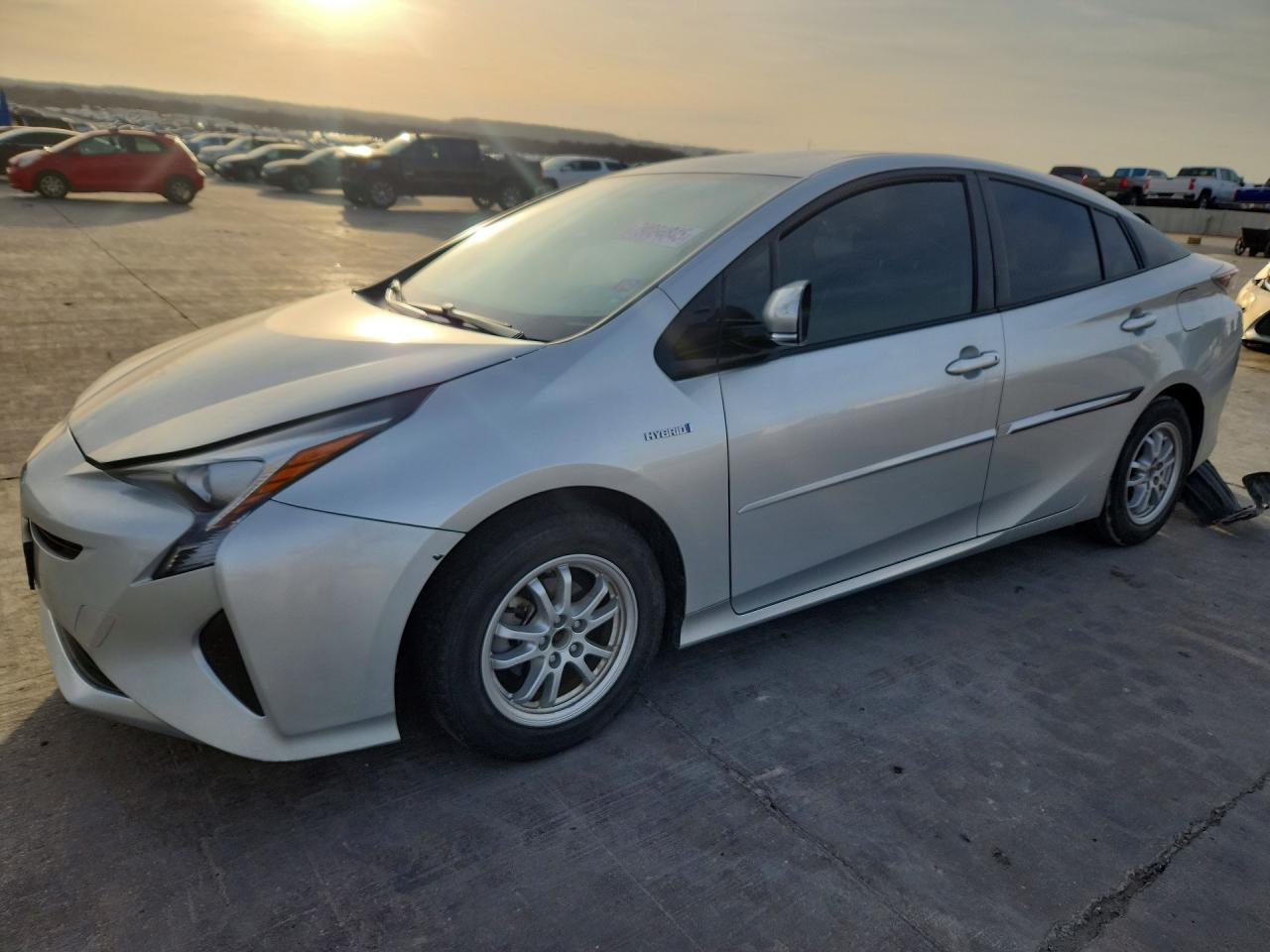 2016 Toyota Prius Three, VIN JTDKARFU2G3014673 — Rear end
