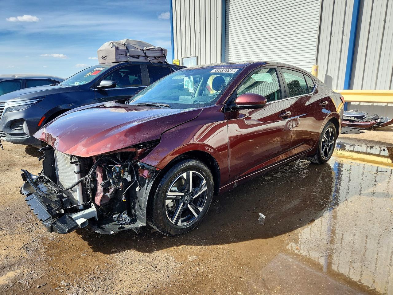 2025 Nissan Sentra SV, VIN 3N1AB8CV3SY263311 — Front end