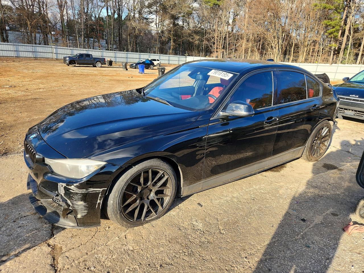 2014 BMW 3 Series 328i, VIN WBA3A5G52ENP31058 — Rear end