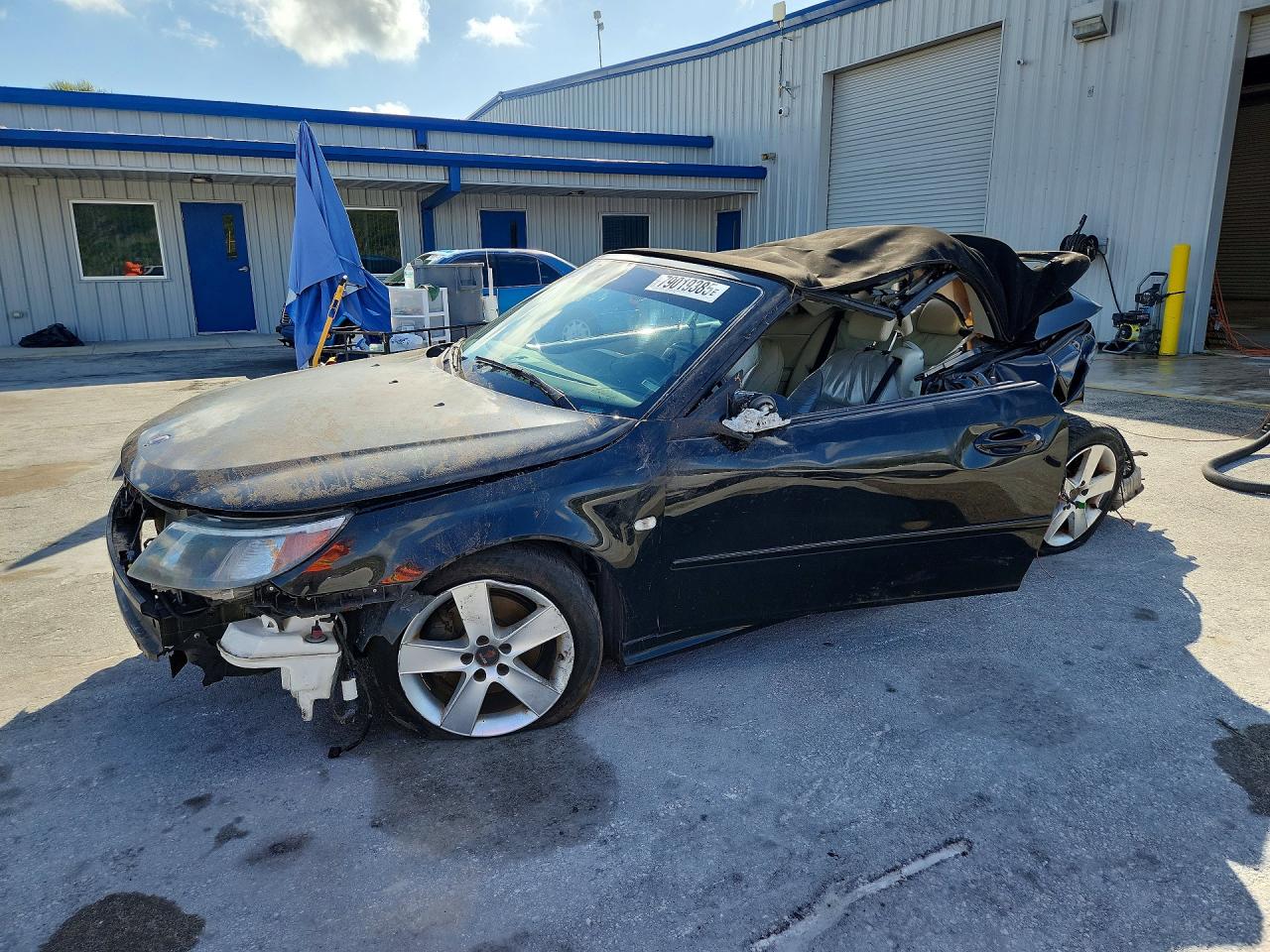 2011 Saab 9-3, VIN YS3FA7CY7B1309956 — Опрокидывание