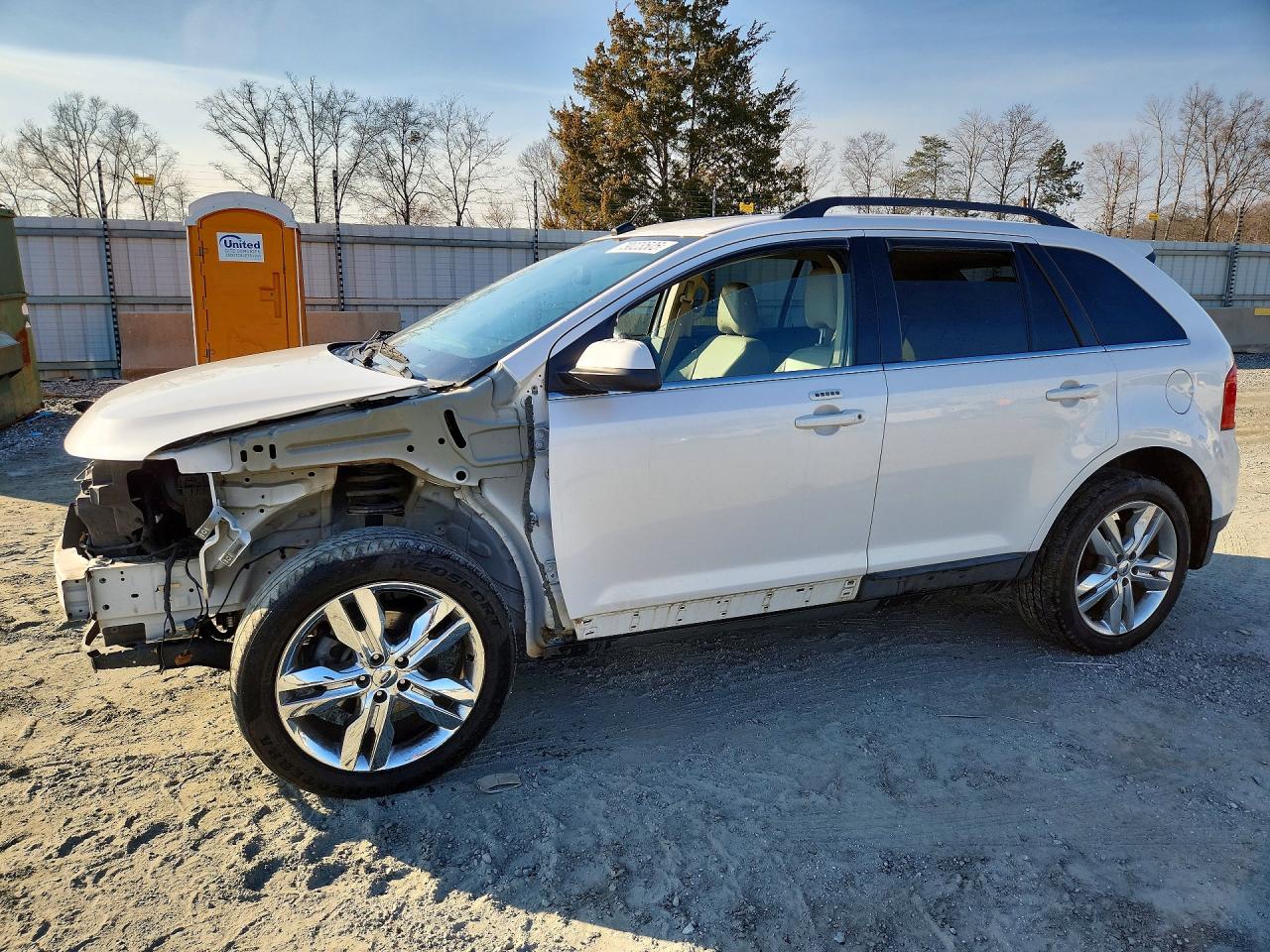 2012 Ford Edge Limited, VIN 2FMDK4KC9CBA31143 — Front end