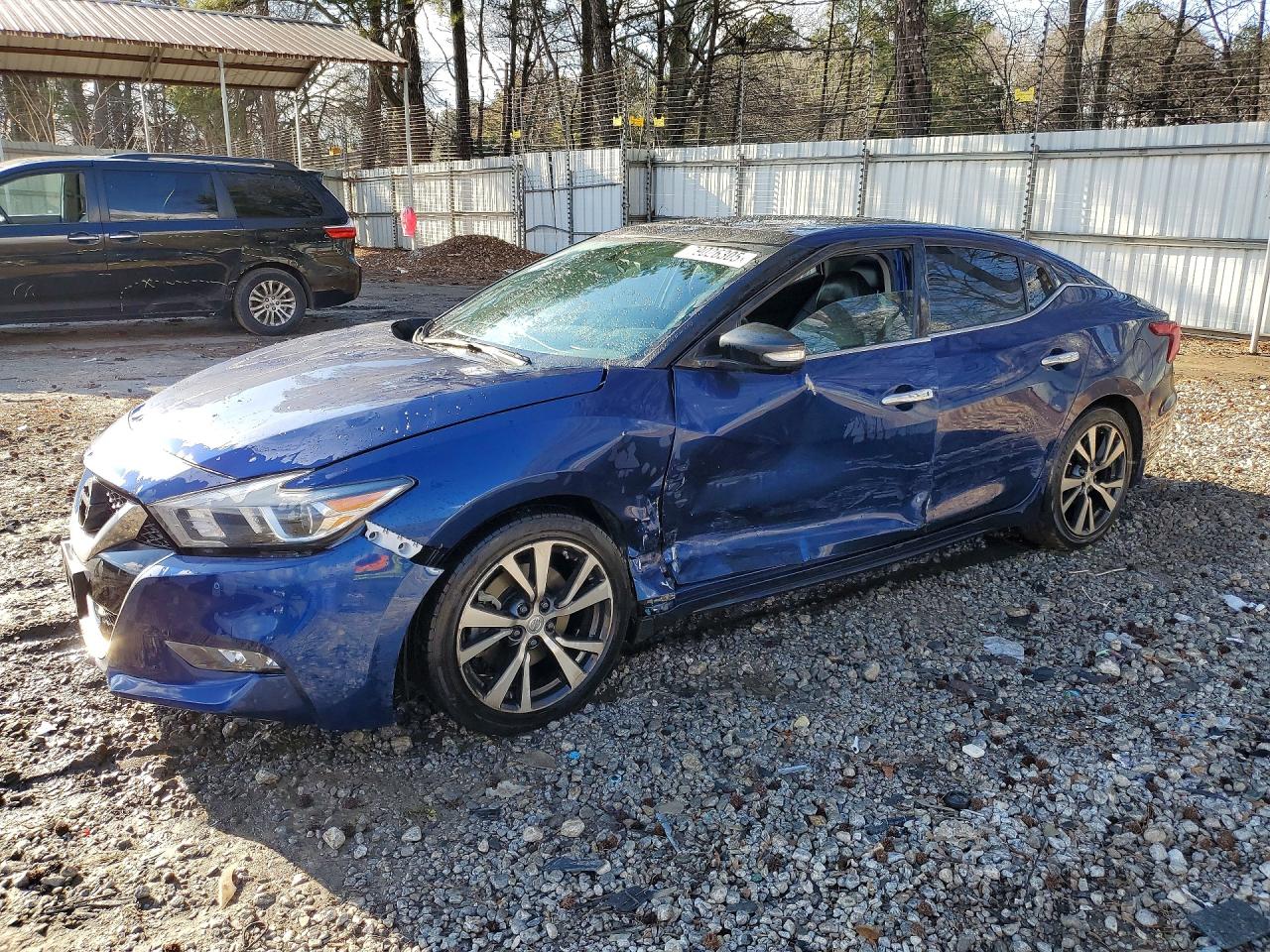2016 Nissan Maxima SV, VIN 1N4AA6APXGC423876 — Перед