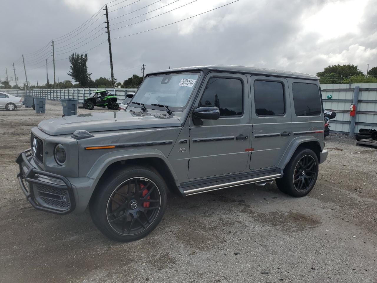 2021 Mercedes-Benz G 63 AMG, VIN W1NYC7HJ3MX390825 — Vandalism