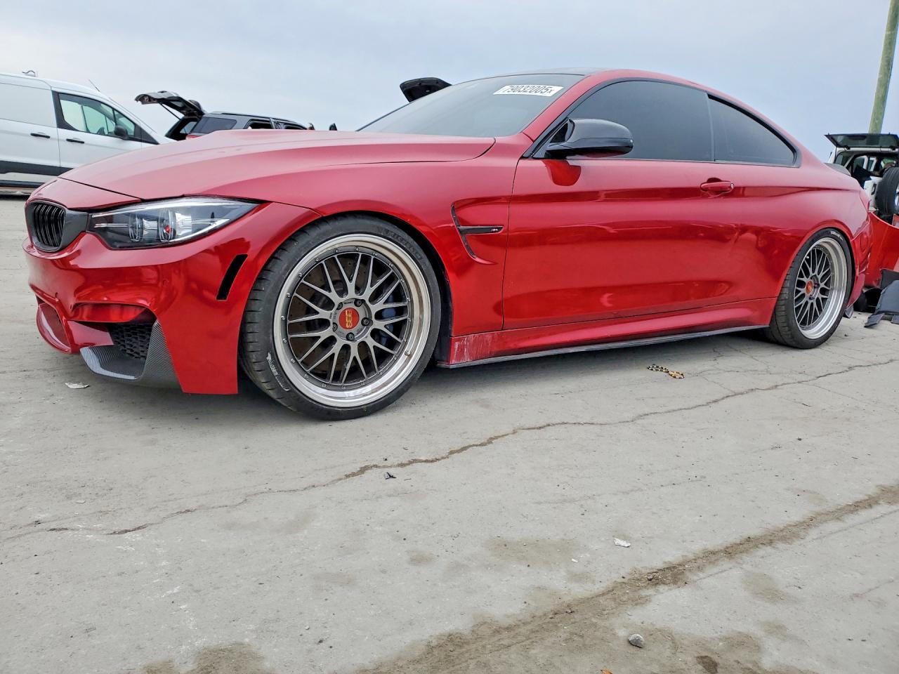 2020 BMW M4, VIN WBS4Y9C05LFJ77020 — Мелкие вмятины и царапины
