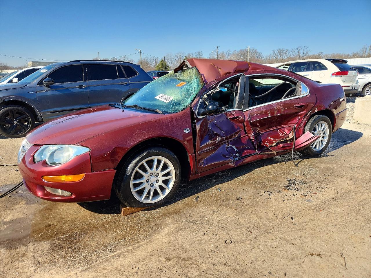 2001 Chrysler 300M M, VIN 2C3HE66G61H566810 — Бок