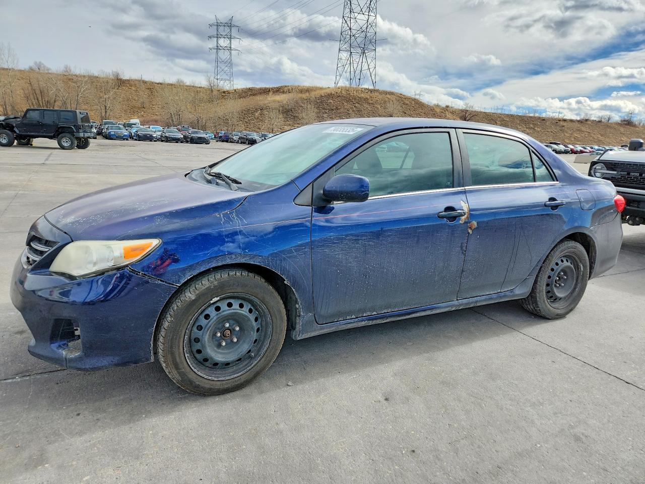 2013 Toyota Corolla S, VIN 5YFBU4EE6DP211336 — Undercarriage