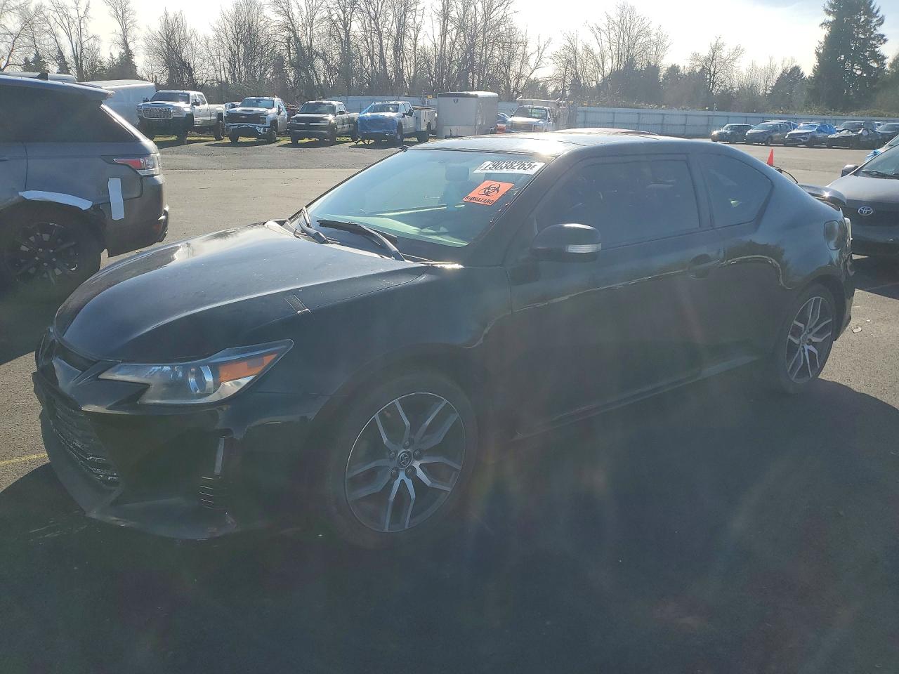 2016 Scion tC, VIN JTKJF5C71GJ022711 — Vandalism