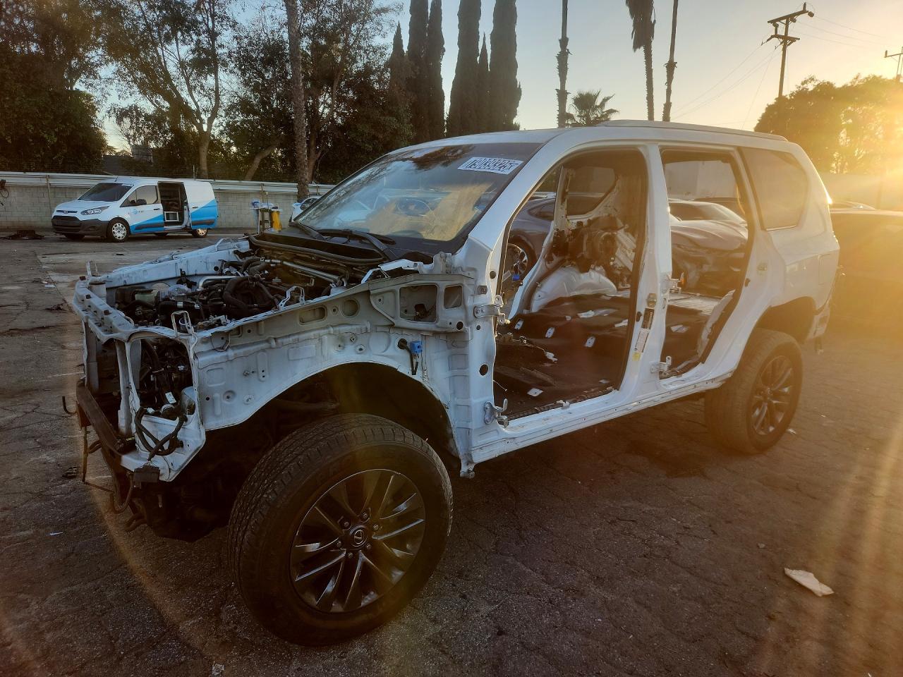 2022 Lexus GX 460 Premium, VIN JTJAM7BX7N5322069 — Stripped