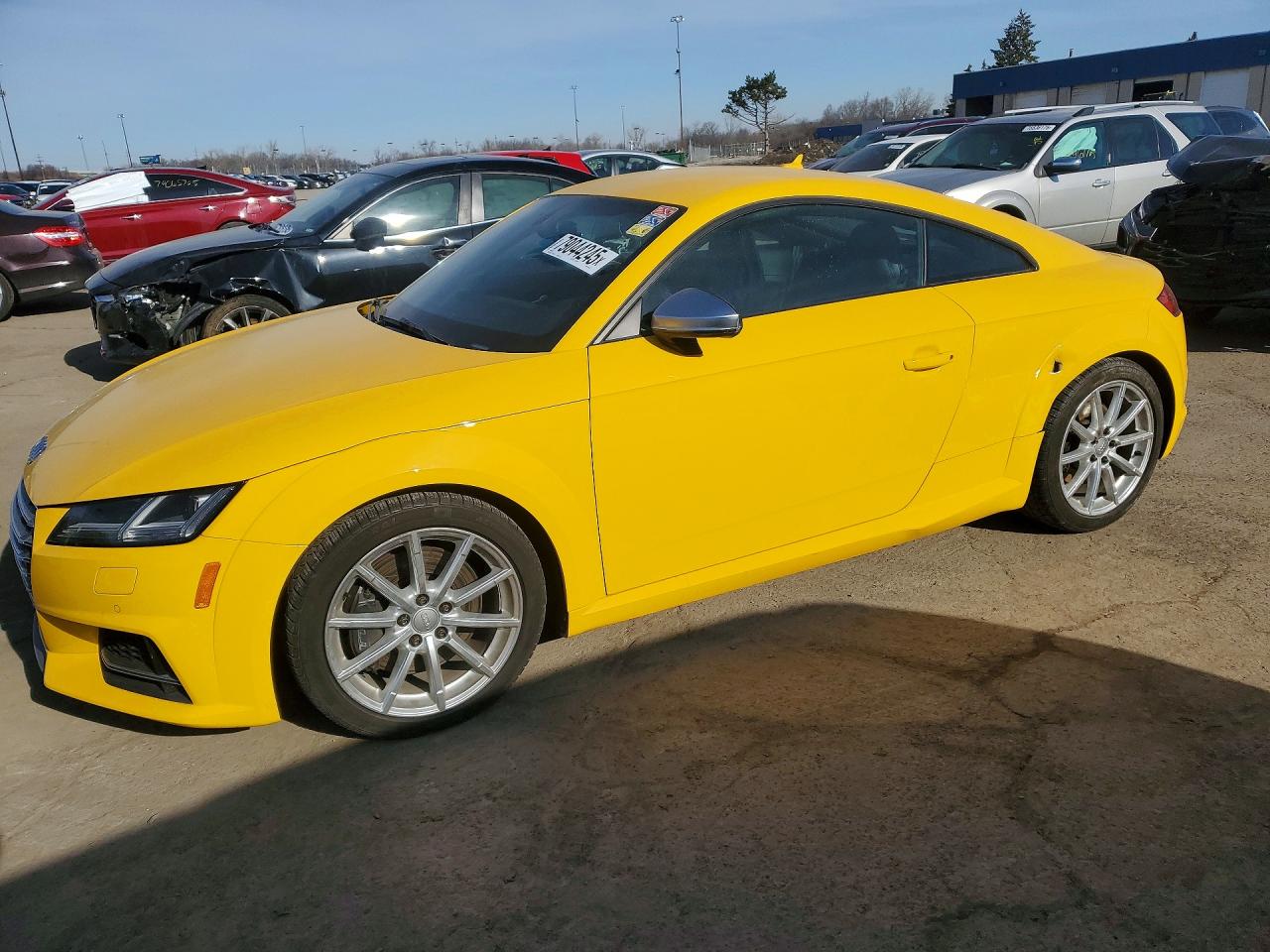 2016 Audi TTS 2.0T, VIN TRUC1AFVXG1011133 — Front end