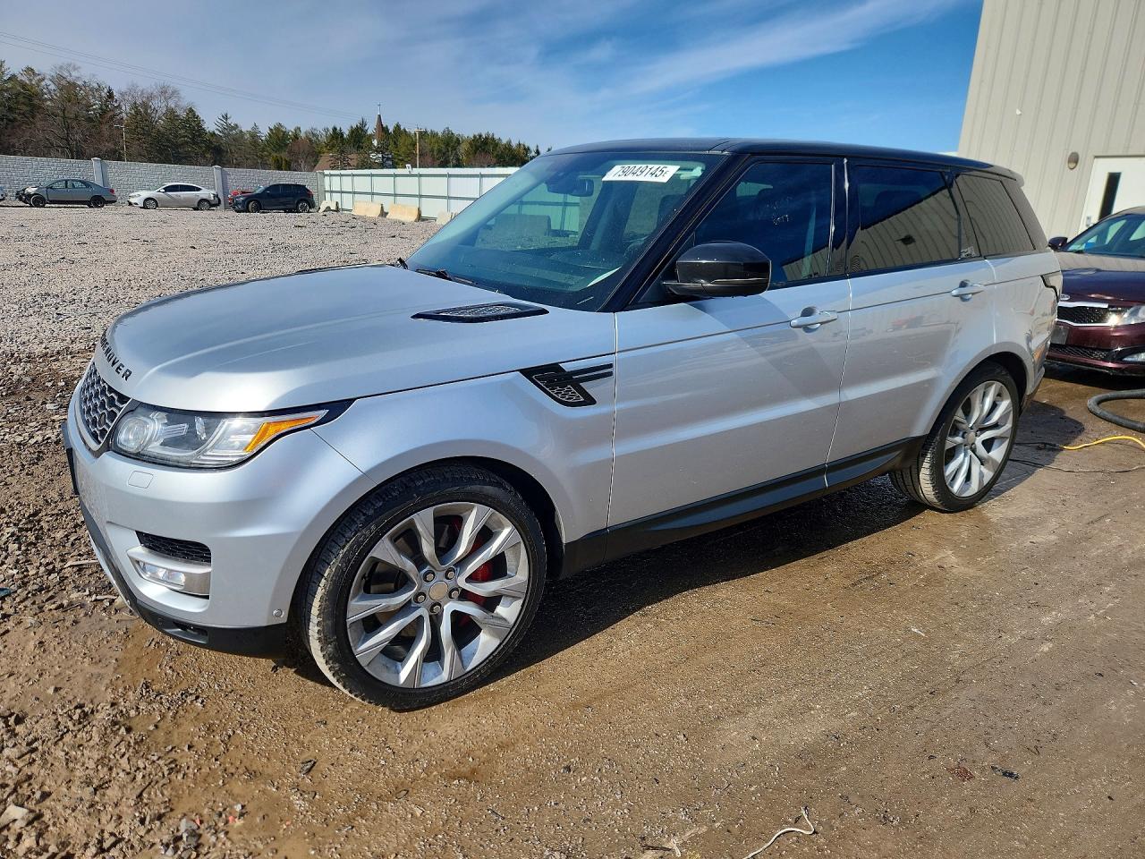 2014 Land Rover Range Rover Sport HSE, VIN SALWR2WF9EA331788 — Interior fire