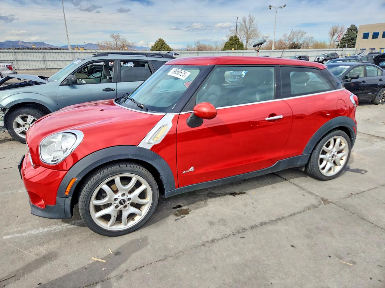 2013 MINI Paceman S ALL4, VIN WMWSS7C51DWN51623 — Front end