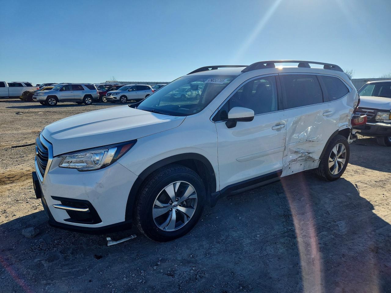 2021 Subaru Ascent Premium, VIN 4S4WMAFD1M3444342 — Rear end