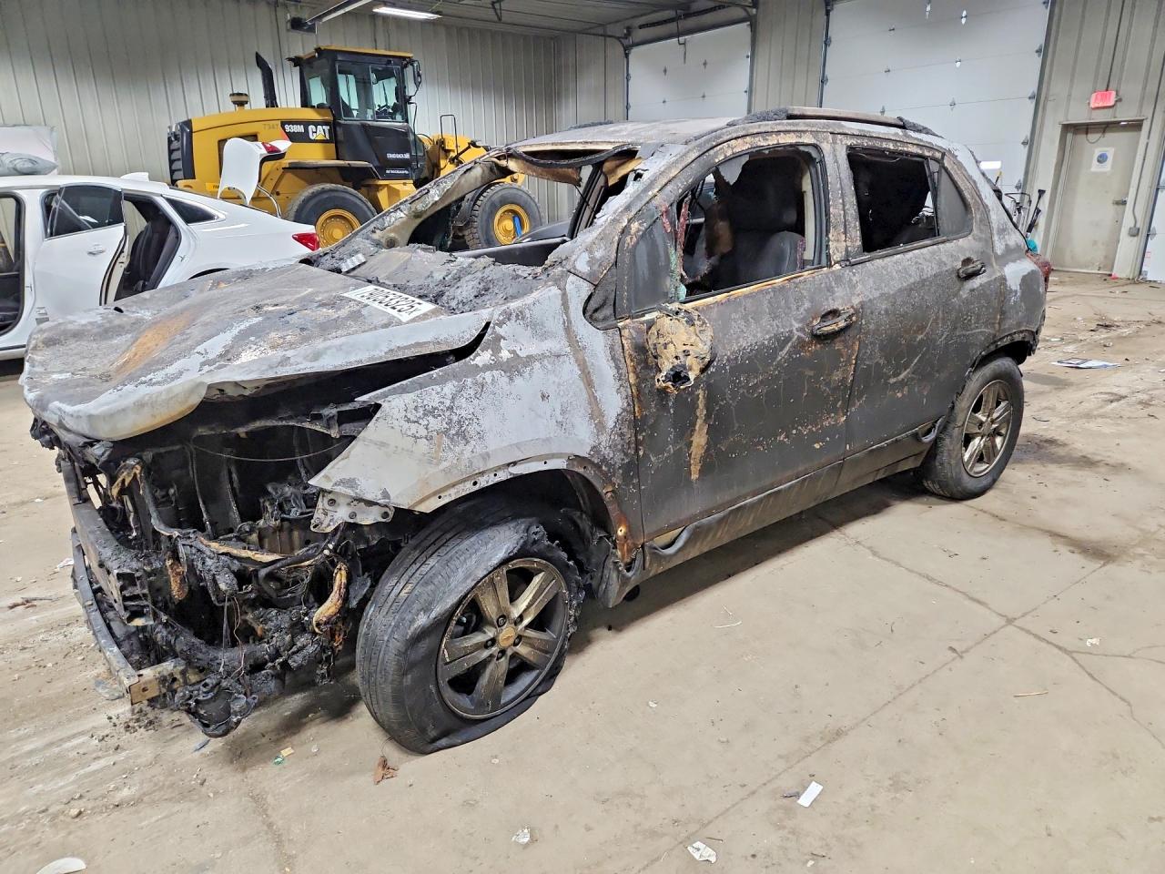 2020 Chevrolet Trax LT, VIN KL7CJPSB5LB086767 — Burn