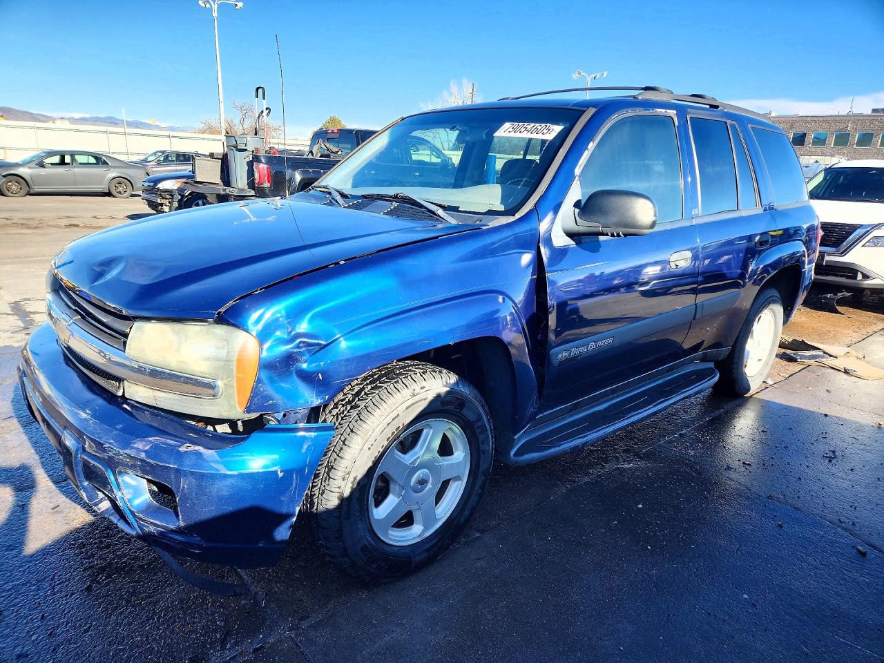 2003 Chevrolet TrailBlazer LT, VIN 1GNDT13SX32134316 — Бок