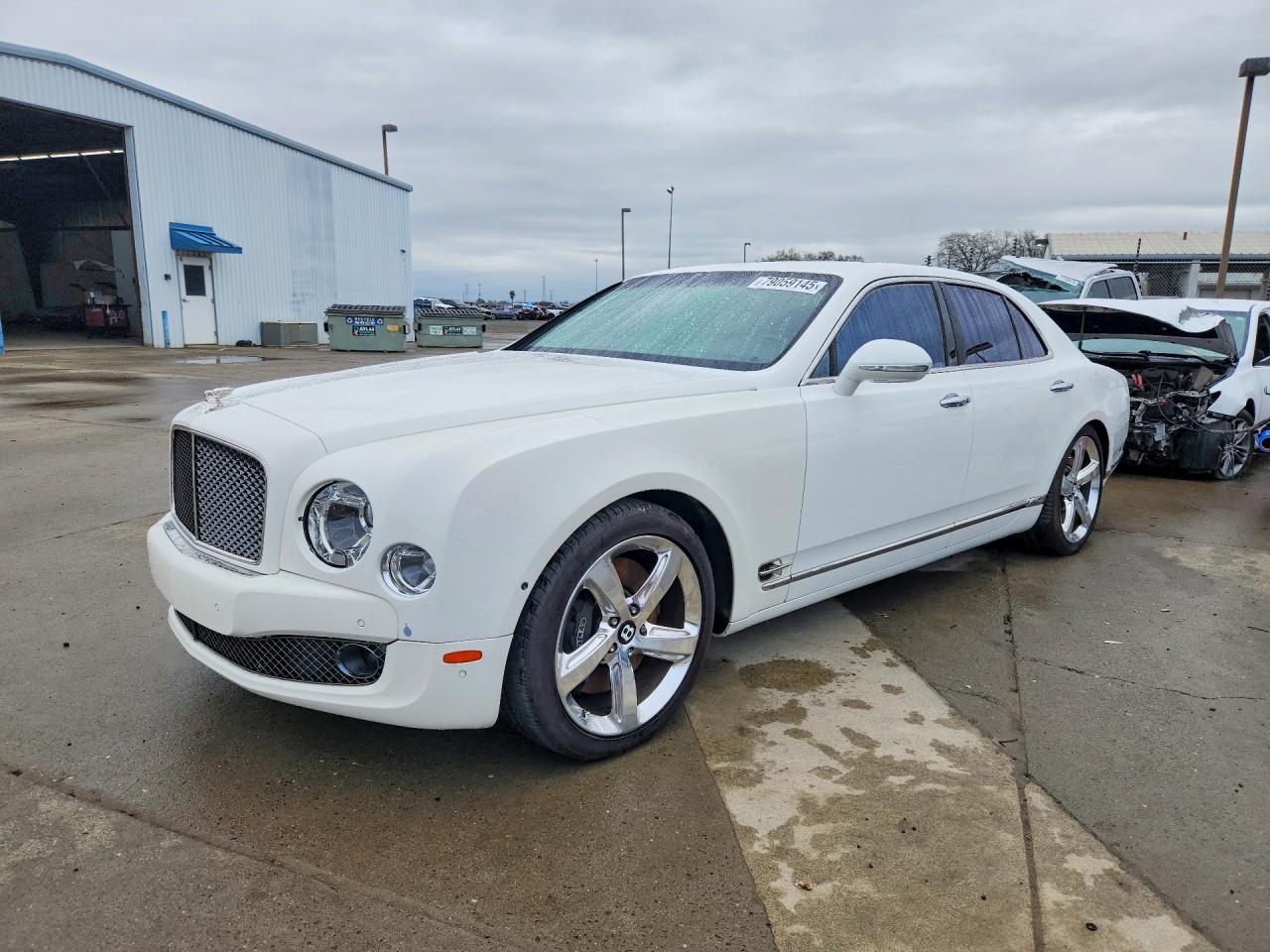2016 Bentley Mulsanne, VIN SCBBG7ZH3GC002262 — Water / flood