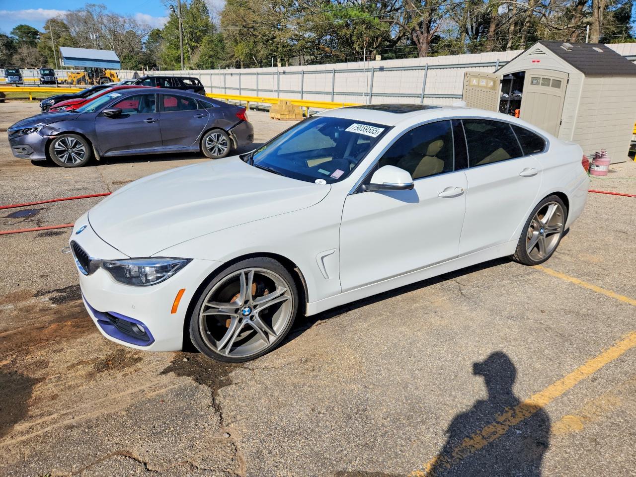 2019 BMW 4 Series 430i, VIN WBA4J1C53KBM13613 — Front end