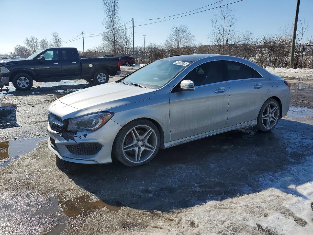 2015 Mercedes-Benz CLA 250, VIN WDDSJ4GB4FN177771 — Front end
