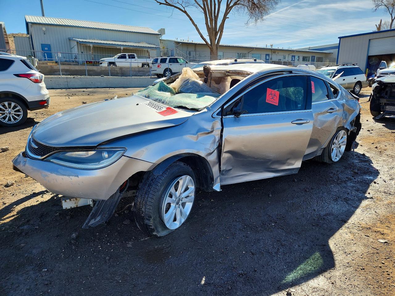 2015 Chrysler 200 Limited, VIN 1C3CCCAB9FN644988 — Rollover
