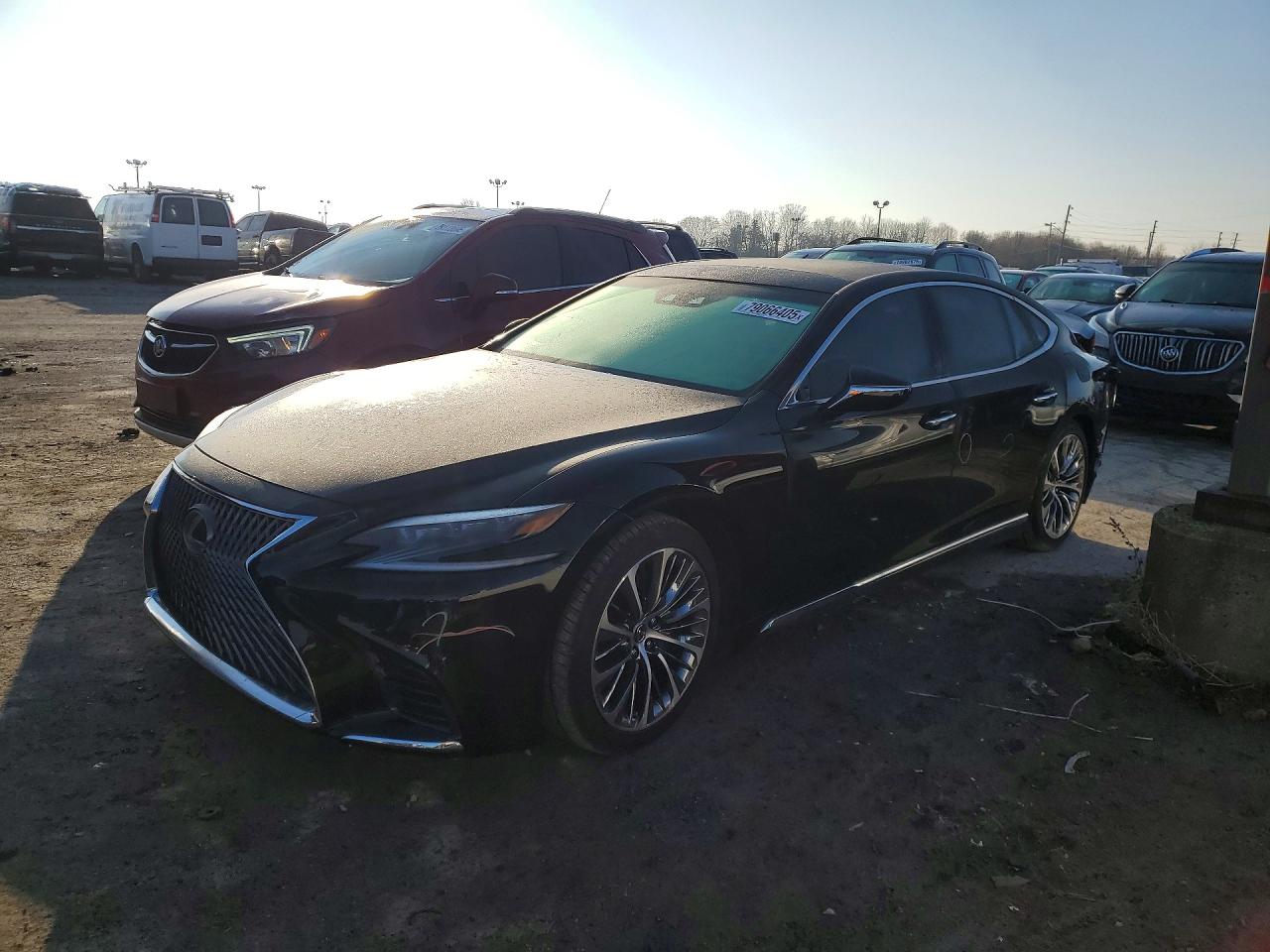 2020 Lexus LS 500, VIN JTHD51GF3L5007629 — Rear end