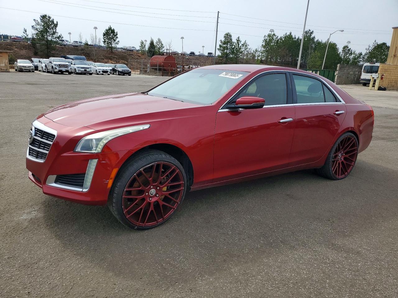 2014 Cadillac CTS RWD, VIN 1G6AP5SX8E0156580 — Обычный износ