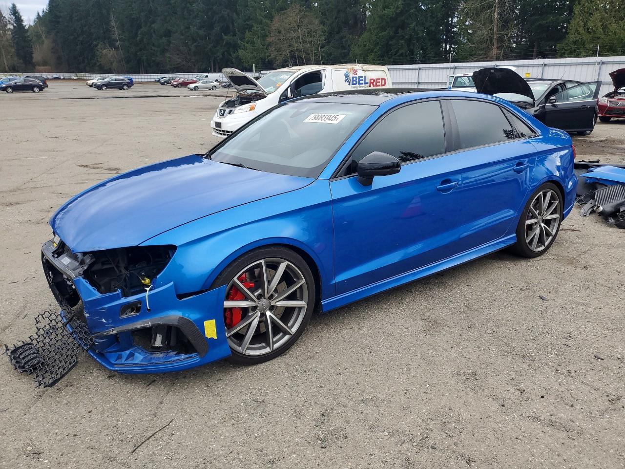2018 Audi RS 3, VIN WUABWGFF3J1901938 — Перед