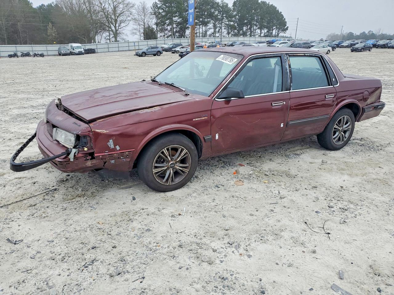 1991 Oldsmobile Cutlass, VIN 1G3AL54N6M6346037 — Перед
