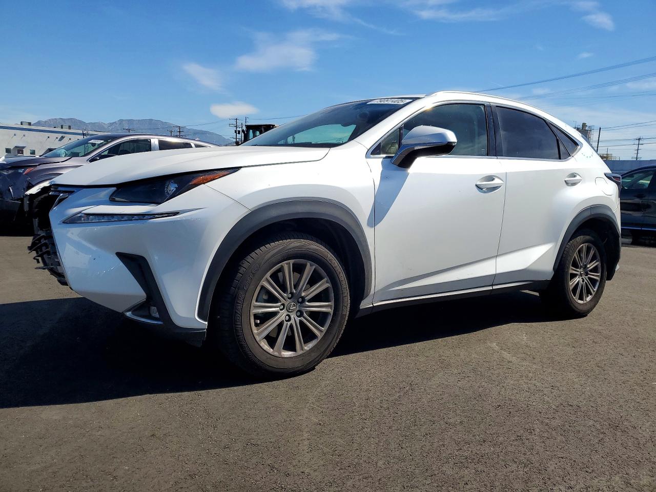 2018 Lexus NX 300, VIN JTJYARBZXJ2108967 — Front end