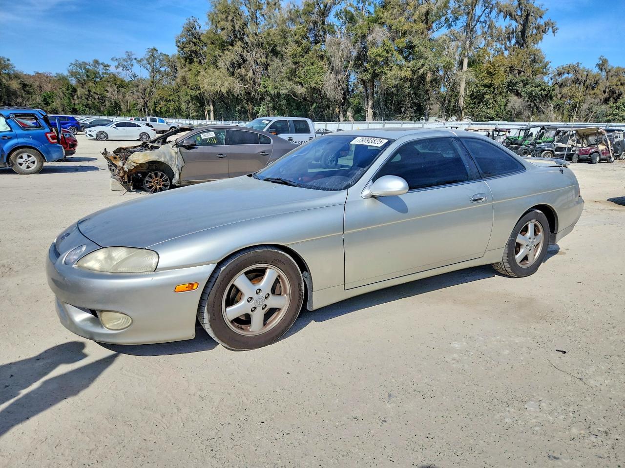 1999 Lexus SC 400, VIN JT8CH32Y0X1001985 — Rear end