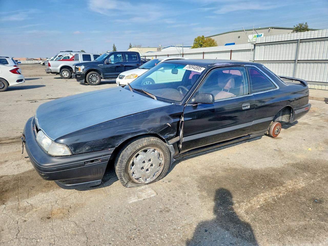 1988 Mazda MX-6, VIN 1YVGD31A0J5111254 — Side