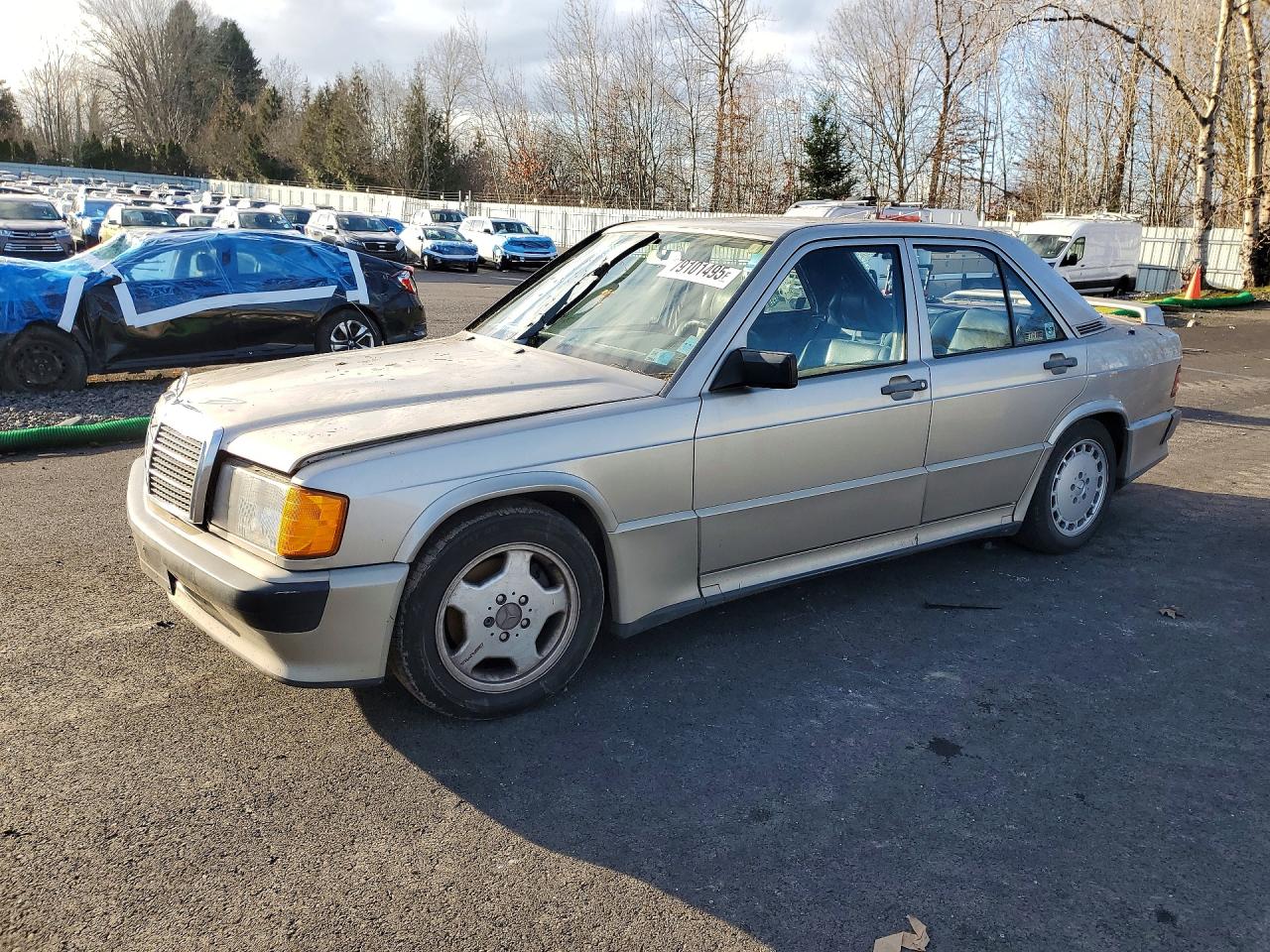 1986 Mercedes-Benz 190, VIN WDBDA34DXGF238067 — Rear end
