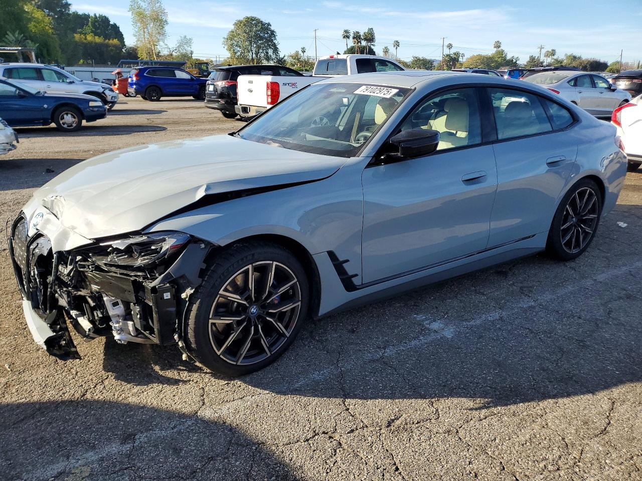 2022 BMW i4 M50, VIN WBY33AW05NFM95042 — Front end