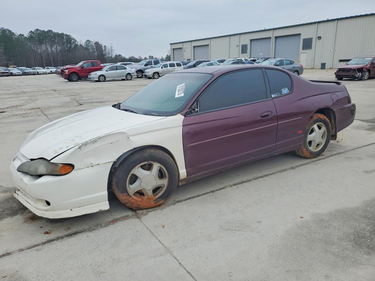 2003 Chevrolet Monte Carlo SS, VIN 2G1WX12K539135004 — Rear end