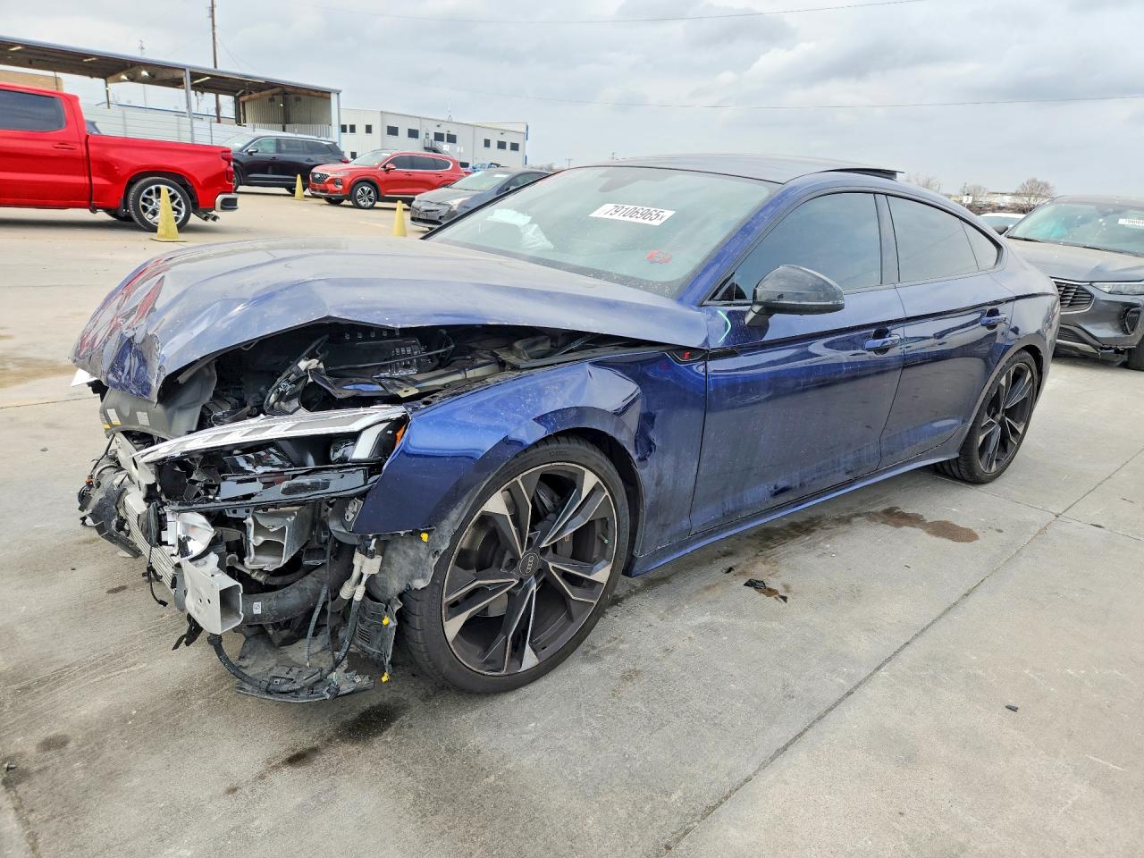 2024 Audi S5 Sportback Premium Plus, VIN WAUC4CF51RA122716 — Фото с аукциона